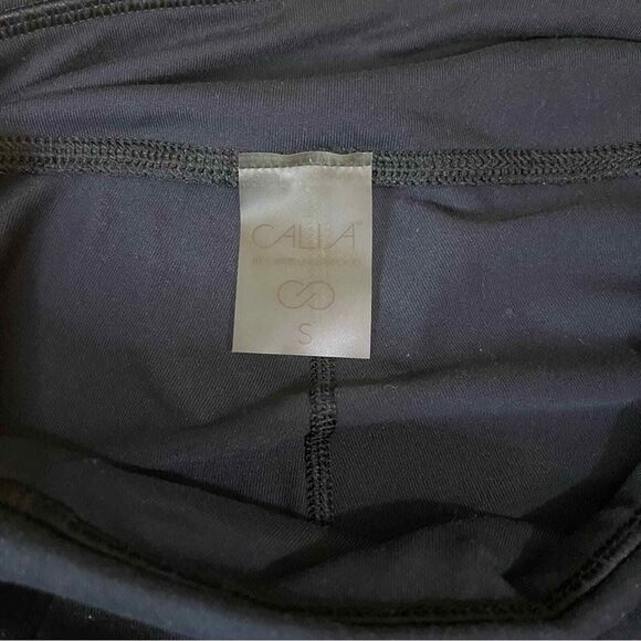 Calia Carrie Underwood Blue Floral Leggings‎ with Mesh Size S - Picture 3 of 10